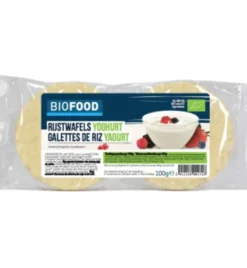 Damhert Rijstwafels yoghurt bio (100 gr)