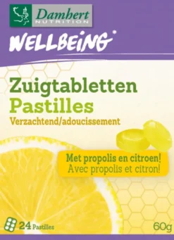 Damhert Wellbeing Zuigtabletten Verzachtend (24 Pastilles)
