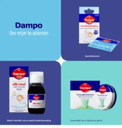 Dampo Kids Alle hoest +Vrije luchtwegen suikervrij (120 ml)