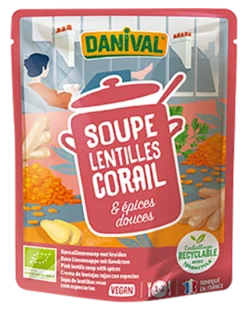 Danival Koraallinzen Kruidensoep Bio (500 ml)