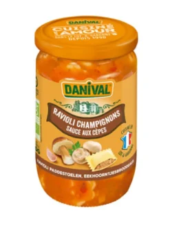 Danival Ravioli met Eekhoorntjesbroodsaus Bio (670 gr)