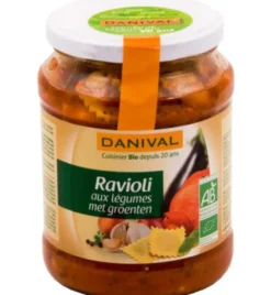 Danival Ravioli Metgroenten Bio (670 gr)