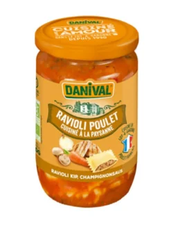 Danival Ravioli met Kip Bio (670 gr)