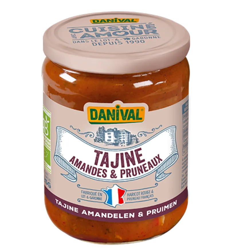 Danival Tajine met Pruimen Bio (630 gr)