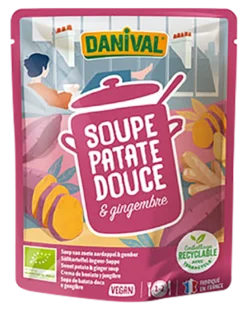 Danival Zoete Aardappelsoep met Gember Bio (500 ml)