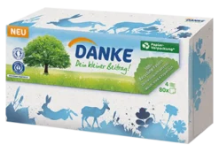 Danke Doos Tissues 4 Laags (80 stuks)