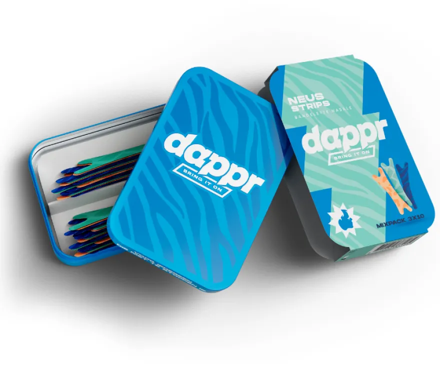 Dappr Neusstrips Savanne (30 stuks)