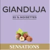 Dardenne Gianduja Melkchocolade 35% met Nootjescreme Bio (100 gr)