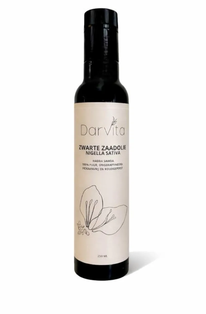 Darvita Zwarte Zaad Olie (250 ml)