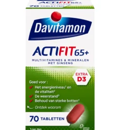Davitamon Actifit 65+ (70 tabletten)