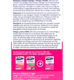 Davitamon Compleet Zwanger Plus Visolie (60 capsules)
