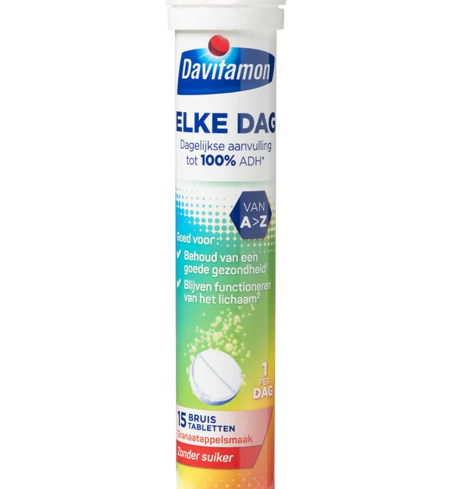 Davitamon Elke dag bruis (15 bruistabletten)