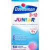 Davitamon Junior 3+ framboos (60 kauwtabletten)