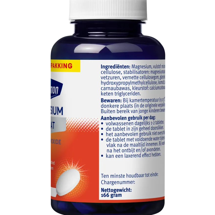 Davitamon Magnesiumcitraat & Magnesiumoxide (120 tabletten)