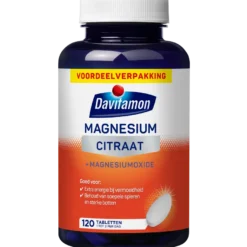 Davitamon Magnesiumcitraat & Magnesiumoxide (120 tabletten)