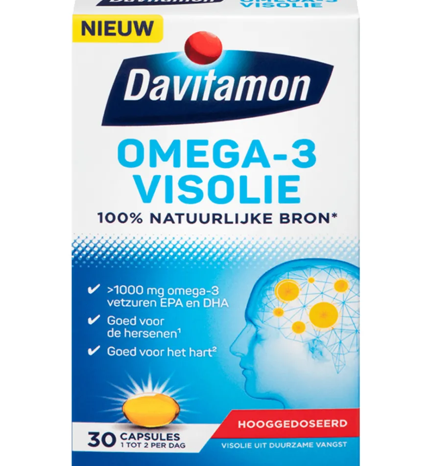 Davitamon Omega 3 Visolie (60 capsules)