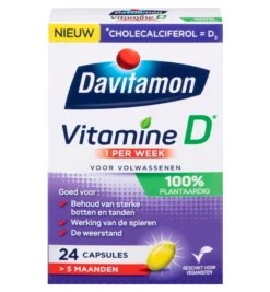 Davitamon Vitamine D3 Vegan (24 capsules)