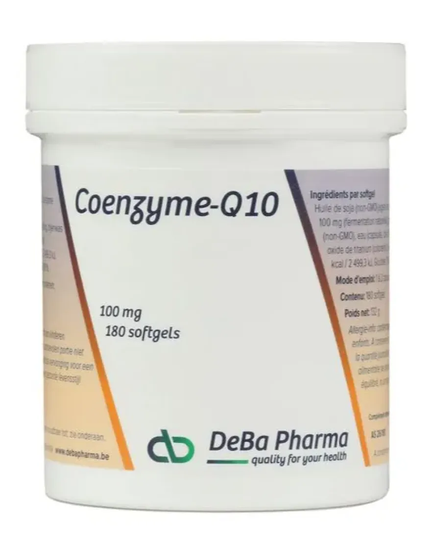 Deba Pharma Coenzyme Q10 Softgels (180 softgels)