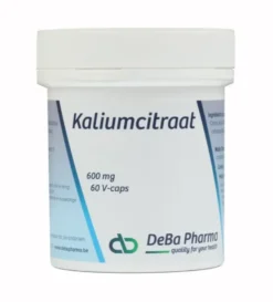 Deba Pharma Kaliumcitraat Capsules (60 vega capsules)