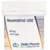 Deba Pharma Resveratrol-100 Capsules (60 vega capsules)