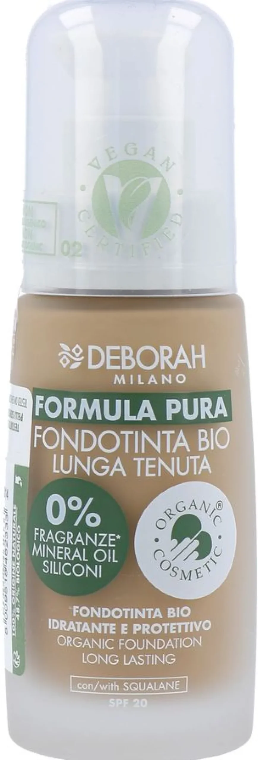 Deborah Milano Formula Pura 02 Foundation (30 ml)