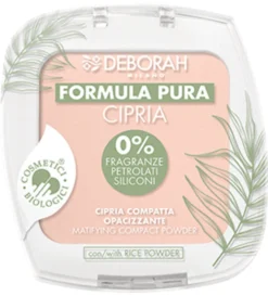 Deborah Milano Formula Pura Gezichtspoeder | Licht 01 (10 gr)