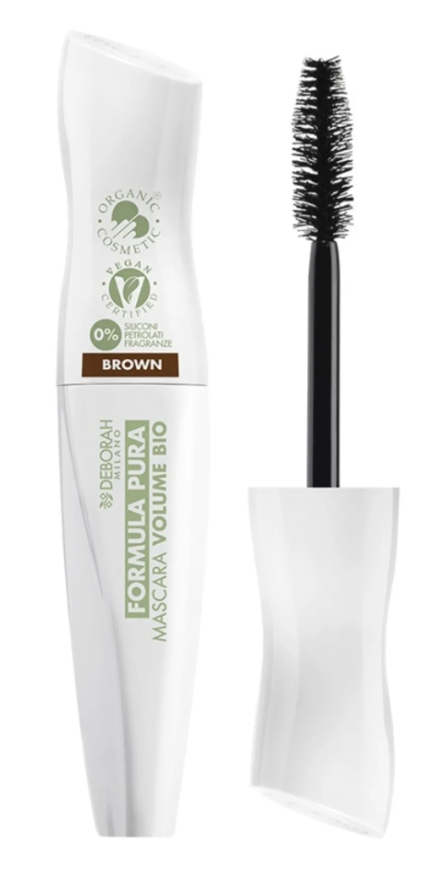 Deborah Milano Pura Volume Mascara Bio Brown (12 ml)
