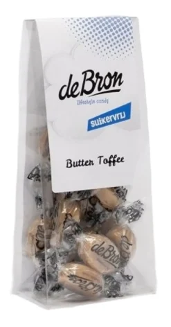 De Bron Butter Toffee Suikervrij (65 gr)