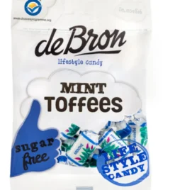 De Bron Mint toffee suikervrij (90 gr)