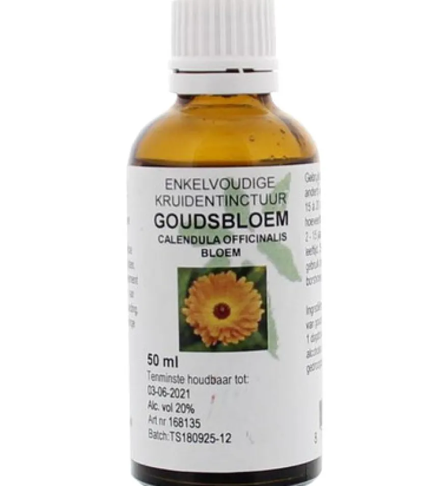 De Cruydhof Calendula officinalis fl / goudsbloem tinctuur (50 ml)