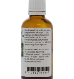 De Cruydhof Cnicus benedictus / gezegende distel tinctuur bio (50 ml)