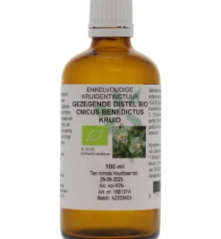 De Cruydhof Cnicus benedictus / gezegende distel tinctuur bio (100 ml)