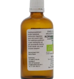 De Cruydhof Coriandrum sativum / koriander tinctuur bio (100 ml)