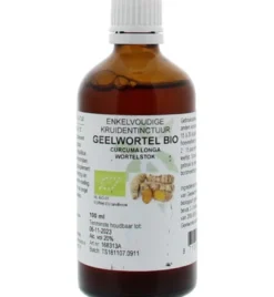 De Cruydhof Curcuma longa / geelwortel tinctuur bio (100 ml)
