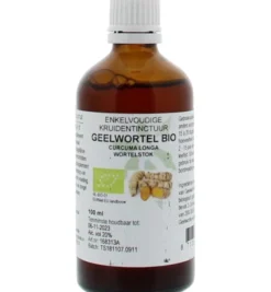 De Cruydhof Curcuma longa / geelwortel tinctuur bio (100 ml)