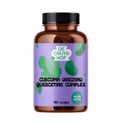 De Cruydhof Curcuma Oregano Quercetine Complex (60 vega capsules)
