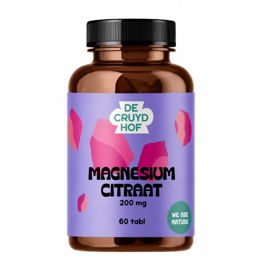 De Cruydhof Magnesium Citraat (60 tabletten)