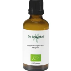 De Cruydhof Origanum vulgare herb / marjolein tinctuur bio (50 ml)