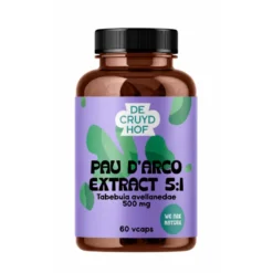 De Cruydhof Pau D’arco Extract 5:1 (60 vega capsules)