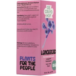 De Cruydhof Pulmonaria off herb / longkruid tinctuur bio (50 ml)