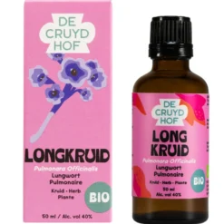 De Cruydhof Pulmonaria off herb / longkruid tinctuur bio (50 ml)