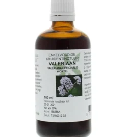 De Cruydhof Valeriana off rad / valeriaan tinctuur (100 ml)