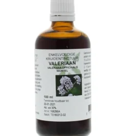 De Cruydhof Valeriana off rad / valeriaan tinctuur (100 ml)