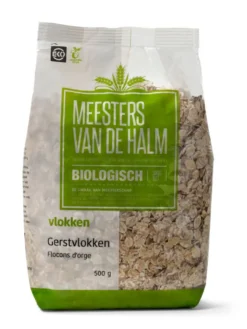 De Halm Gerstvlokken Bio (500 gr)