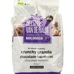 De Halmgranola Choco/Hazelnoot Bio (450 gr)