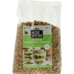 De Halmgranola Koolhydraat Verlaagd B Io (1000 gr)