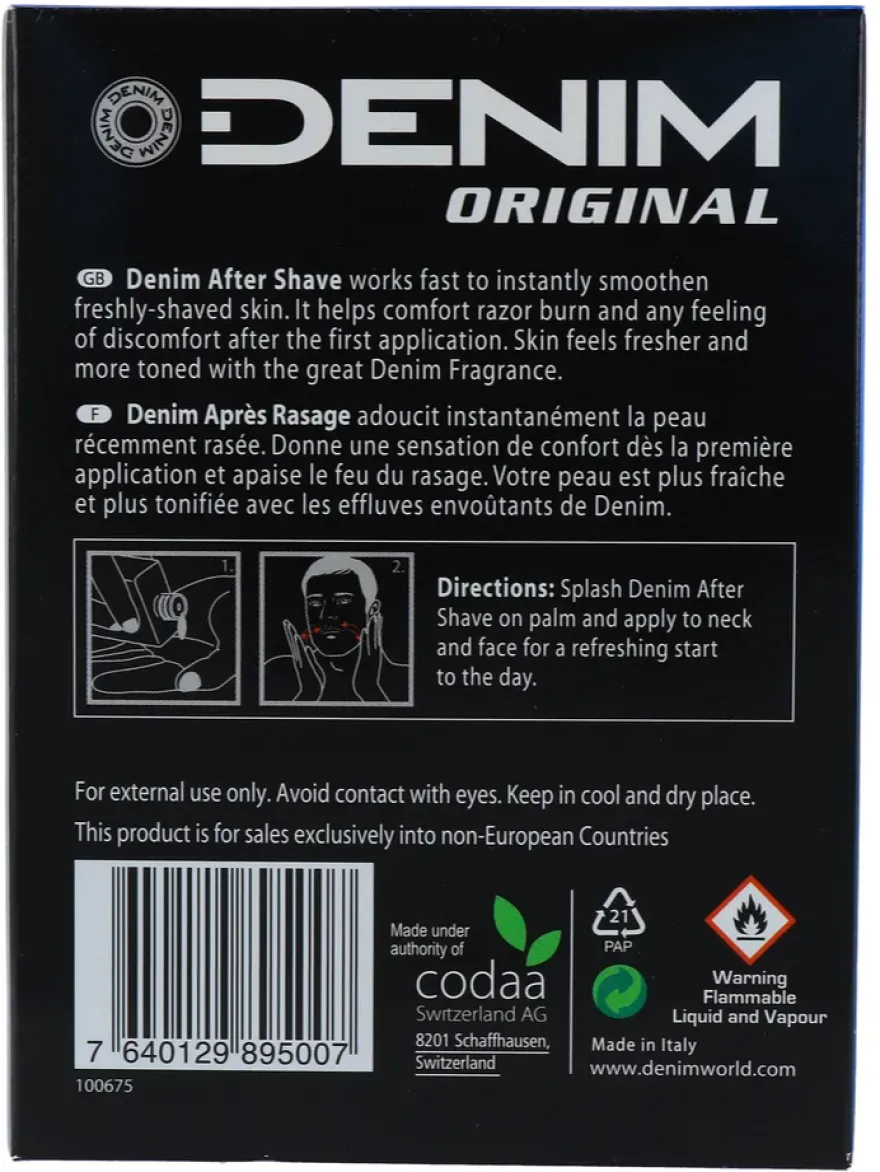Denim Aftershave Original (100 ml)