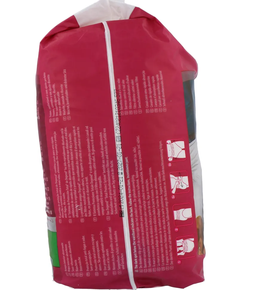 Depend Pants normal maat L (9 stuks)