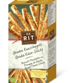 De Rit Goudse kaasstengels bio (100 gr)