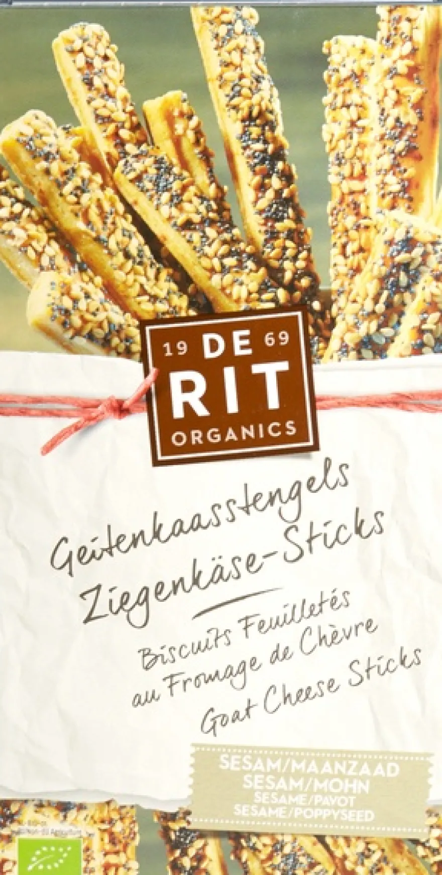 De Rit Sesam Geitenkaas Stengel Bio (100 gr)
